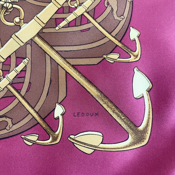 Hermès Silk Proues 90 Scarf - Picture 3 of 7